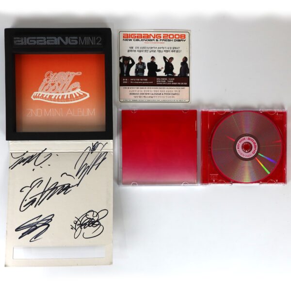 IMG_6909 Bigbang - Hot Issue 2nd Mini Album Signed Autographed CD 2007