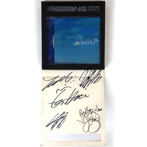 Bigbang - Always 1st Mini Album Signed Autographed CD 2007 - Korea