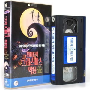 The Nightmare Before Christmas (1993) Korean VHS [NTSC] Korea Tim Burton