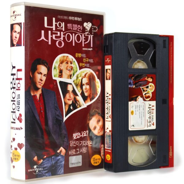 Definitely, Maybe (2008) Korean Late VHS Rental [NTSC] Korea Ryan Reynolds