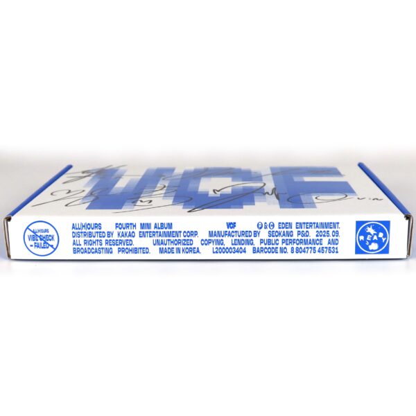 ALL(H)OURS – VCF [Crumble Ver.] Signed 4th Mini Album CD Promo K-Pop 2025