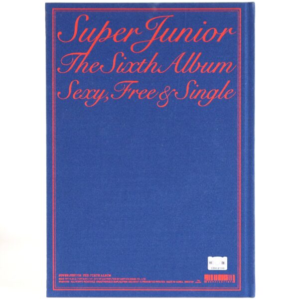 IMG_7330 Super Junior - Sexy, Free & Single Pages Signed CD Album Promo K-Pop 2012