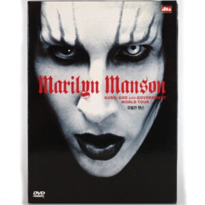 Marilyn Manson - Guns, God and Government Korean DVD + Compilation Set Korea