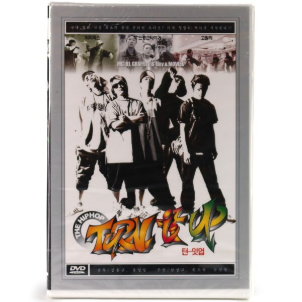 Turn It Up (2001) DVD Korea Sealed Korean Hip Hop Drunken Tiger