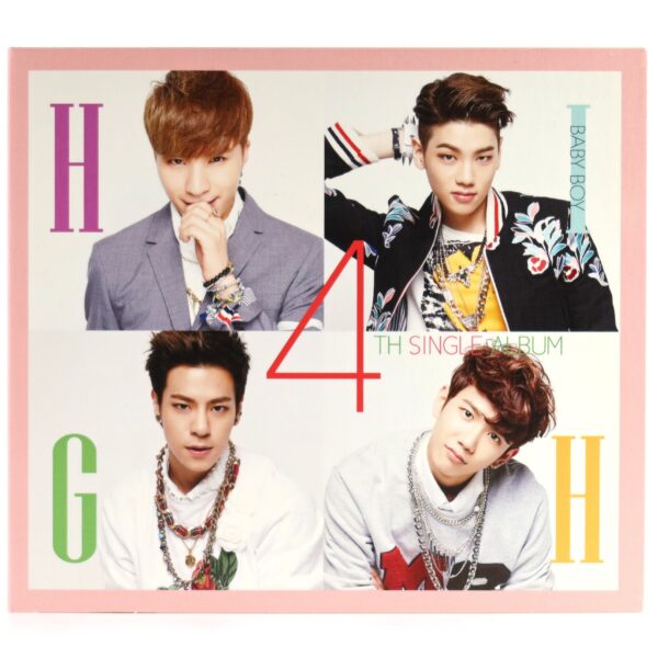 IMG_7441 High4 - Baby Boy Single Album CD Promo 2020 K-Pop