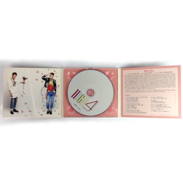 IMG_7444 High4 - Baby Boy Single Album CD Promo 2020 K-Pop