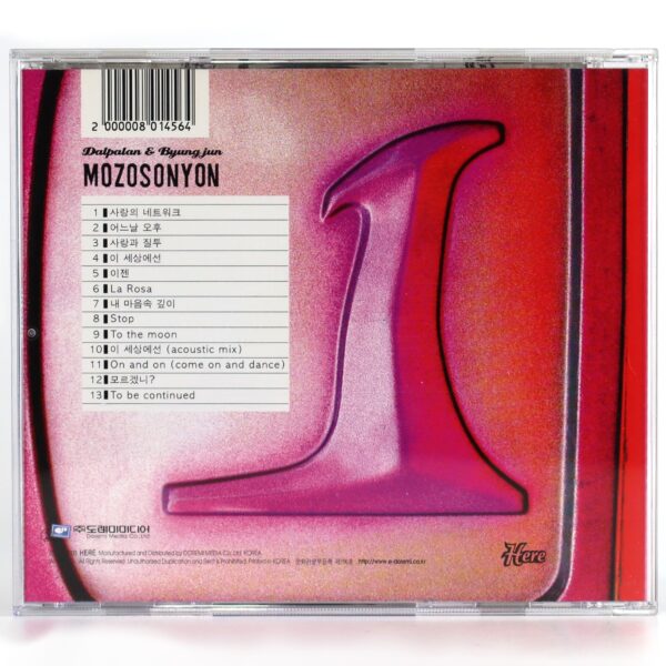 IMG_7448 Dalpalan & Byung Jun - Mozosonyon Album CD K-Pop Electronic 2004