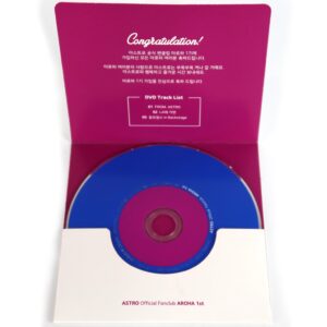 Astro Official Fanclub Aroha 1st DVD