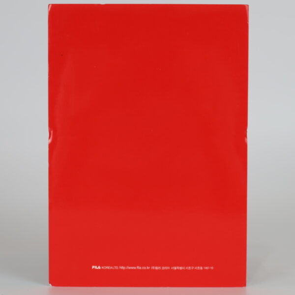 IMG_7524 TVXQ x Fila Catalog Harmonica Booklet DBSK Tohoshinki 2006