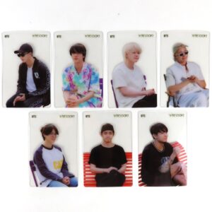 BTS In The Soop 2 Transparent Photocard Set of 7 Complete Weverse