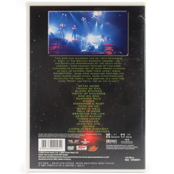 Judas Priest - Live In London Korean DVD [NTSC] Korea [read]