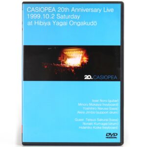 Casiopea 20th Anniversary Live Korean DVD + Insert [NTSC] Korea