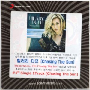 Hilary Duff - Chasing The Sun Sony Music Korea Label Promo CD Korean