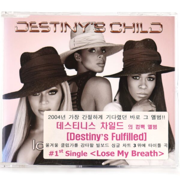 Destiny's Child - Lose My Breath Korean Promo Single CD Album Korea
