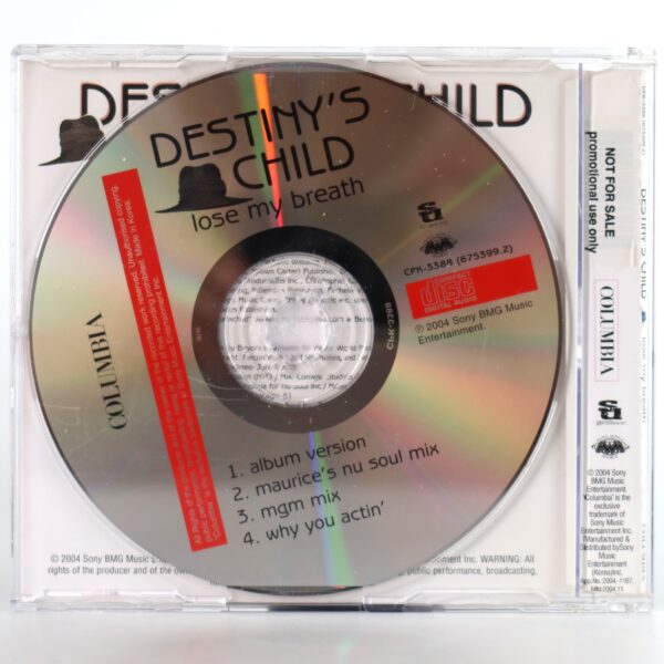 Destiny's Child - Lose My Breath Korean Promo Single CD Album Korea