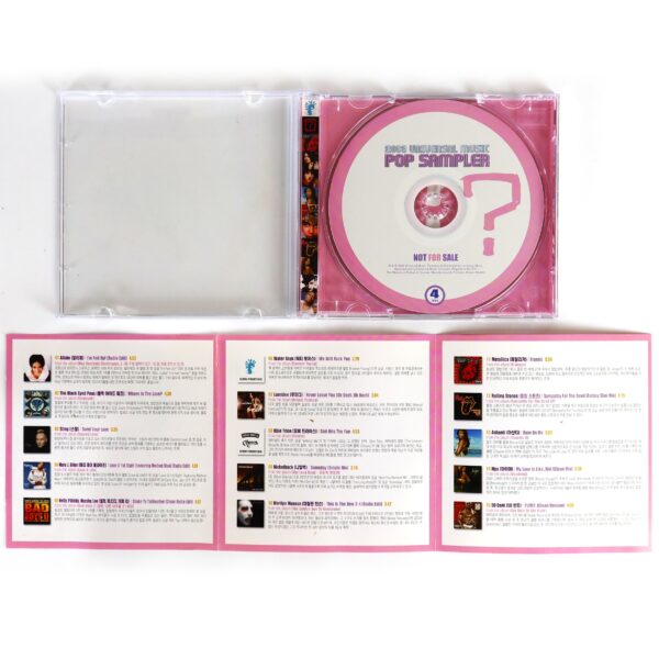 Alizée Cover 2003 Universal Music Pop Sampler Vol. 4 Korean CD Promo Korea