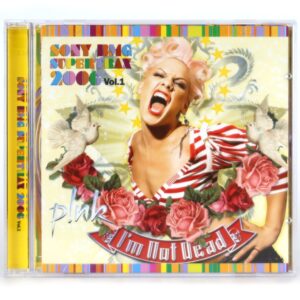 P!nk Cover Sony BMG Supertrax 2006 Vol. 1 Sampler Korean CD Promo Korea Pink