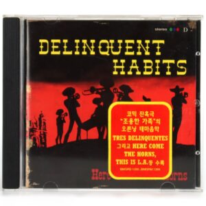Delinquent Habits - Here Come The Horns Korean Album CD Korea