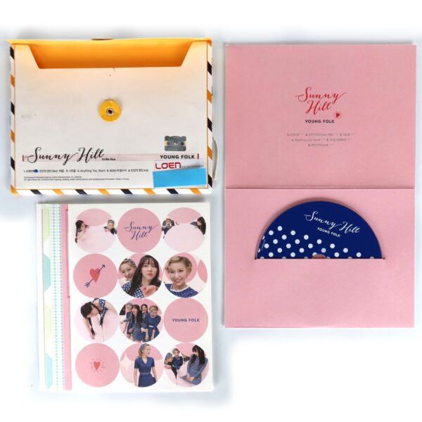 IMG_8551 Sunny Hill - Young Folk 3rd Mini Album CD Promo K-Pop 2013