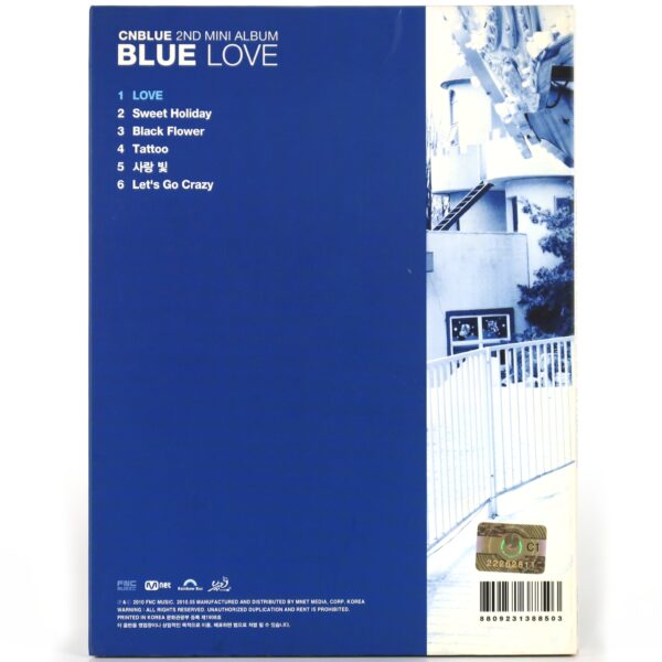 IMG_8555 CNBlue - Blue Love Signed Autographed CD Album K-Pop 2010
