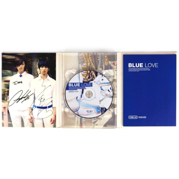 IMG_8558 CNBlue - Blue Love Signed Autographed CD Album K-Pop 2010