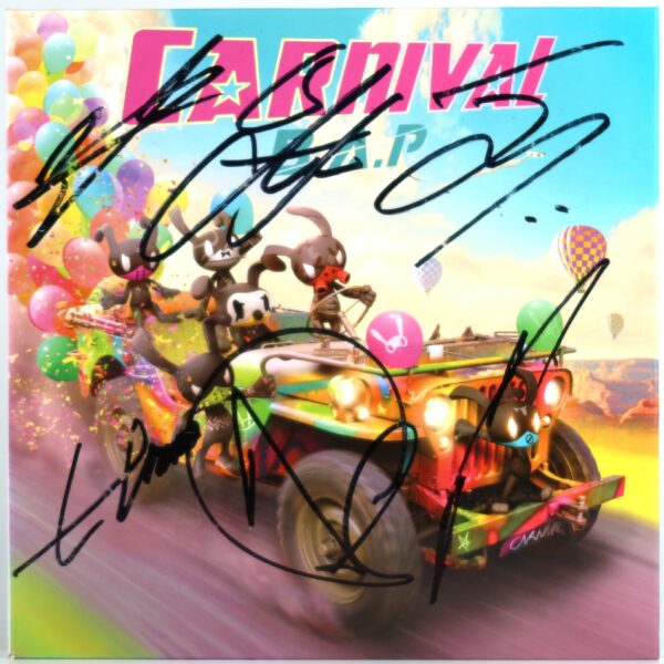 IMG_8561 B.A.P - Carnival Signed Autographed CD Mini Album Promo K-Pop 2016