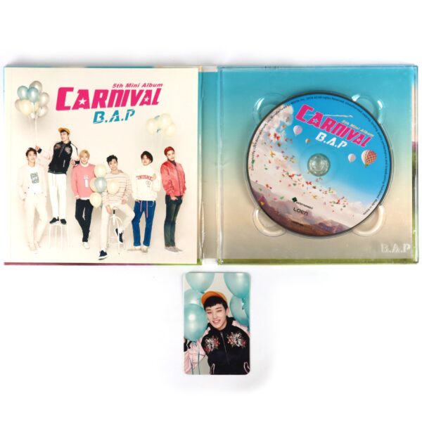 IMG_8564 B.A.P - Carnival Signed Autographed CD Mini Album Promo K-Pop 2016
