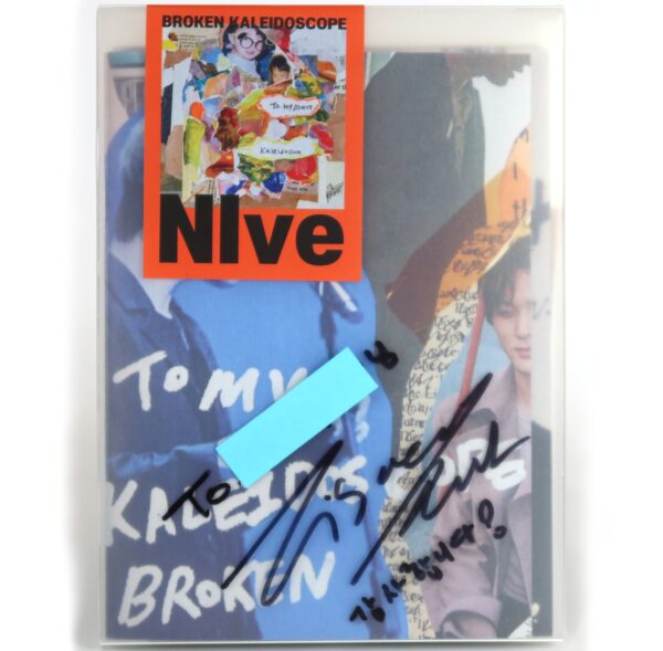 Nive - Kaleidoscope Signed Autographed Album CD Promo 2021 Rock Indie K-Pop