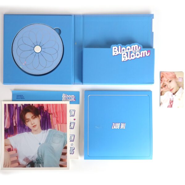 The Boyz - Bloom Bloom [Bloom Ver.] Signed Autographed Album CD Promo K-Pop 2019