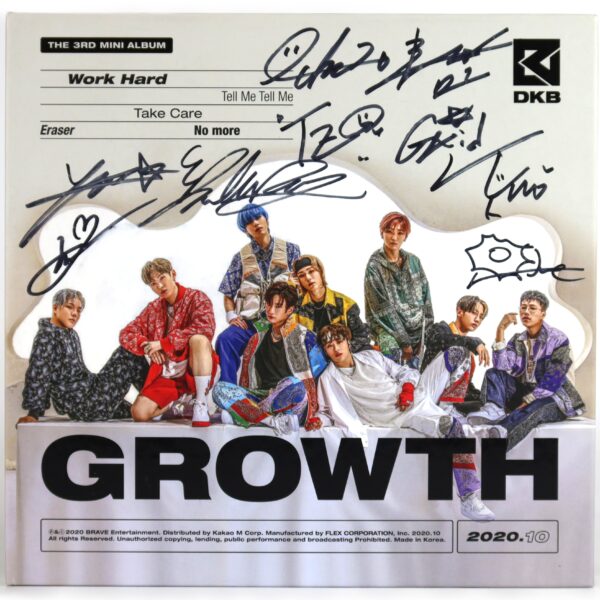 IMG_8621 DKB - Growth 3rd Mini Album Signed Autographed CD Promo 2020