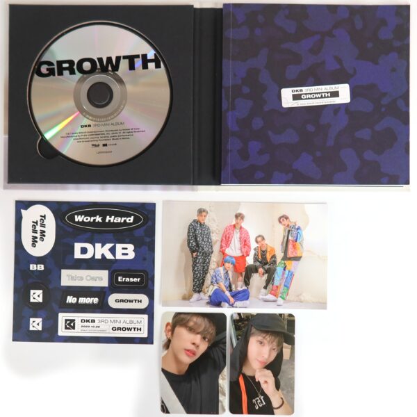 IMG_8624 DKB - Growth 3rd Mini Album Signed Autographed CD Promo 2020