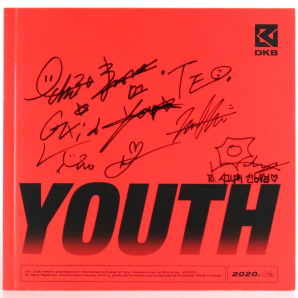 IMG_8629 DKB - Youth 1st Mini Album Signed To Cignature CD 2020