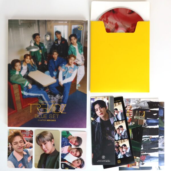 IMG_8658 Trendz - Blue Set Chapter New Dayz 2nd Single Album Signed CD Promo 2023