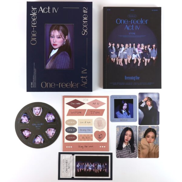 IZ*ONE – One-Reeler Act IV Scene #2 4th Mini Album CD Full Set Izone 2020 6