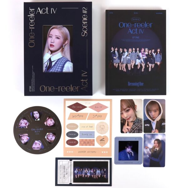 IZ*ONE – One-Reeler Act IV Scene #2 4th Mini Album CD Full Set Izone 2020 8