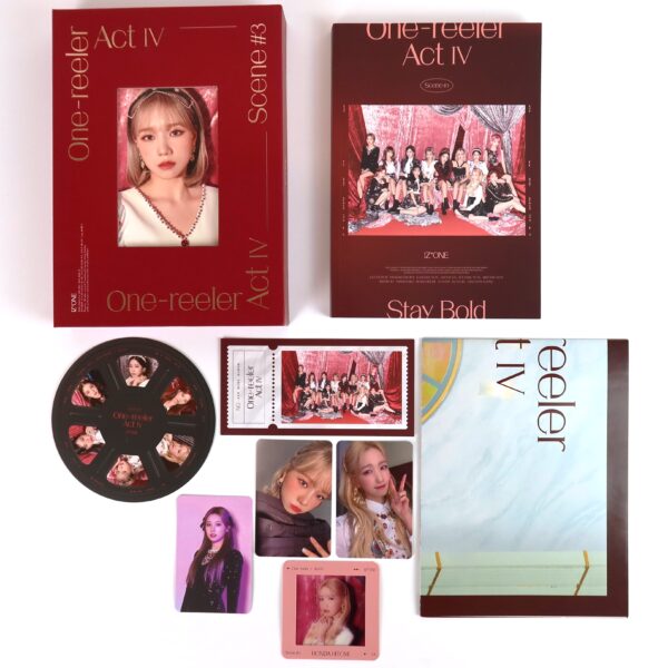 IZ*ONE – One-Reeler Act IV Scene #3 4th Mini Album CD Full Set Izone 2020 1