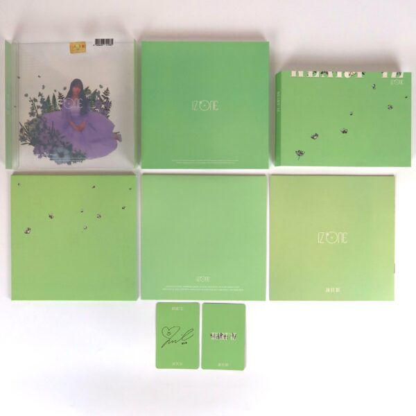 IZ*ONE - Heart*Iz [Violeta Ver.] Album CD Jo Yuri Set Izone Heartiz