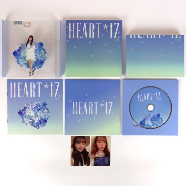 IZ*ONE - Heart*Iz [Sapphire Ver.] Album CD Jo Yuri Set Izone Heartiz