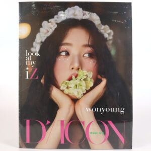 IZ*ONE D'Icon Issue 8 Summer 2020 Wonyoung Cover Sealed Full Set Izone Dicon