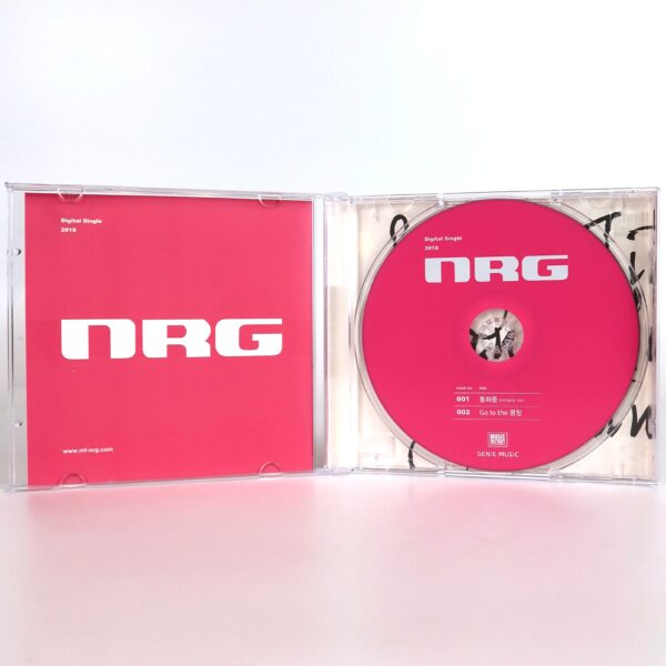 IMG_0712 NRG - The Line Is Busy Digital Single Album Promo CD K-Pop 2018