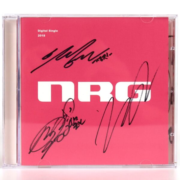 IMG_0713 NRG - The Line Is Busy Signed Digital Single Album Promo CD K-Pop 2018