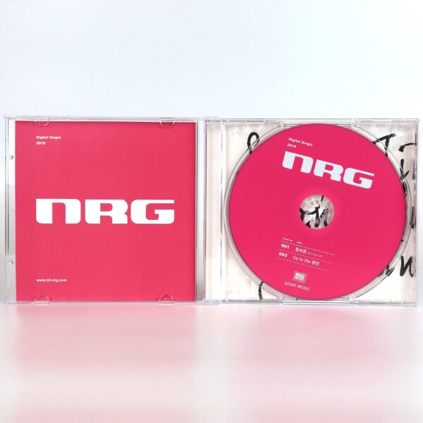 IMG_0716 NRG - The Line Is Busy Signed Digital Single Album Promo CD K-Pop 2018