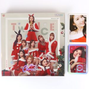 IMG_0767 Twice - Twicecoaster: Lane 1 Christmas Edition CD Album Sana Photocard Set