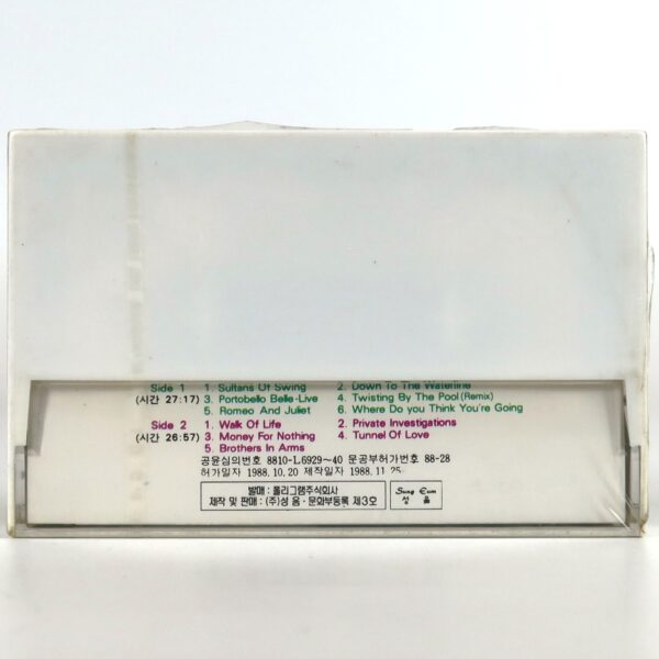 Dire Straits - Money For Nothing Korean Cassette Album Sealed Korea