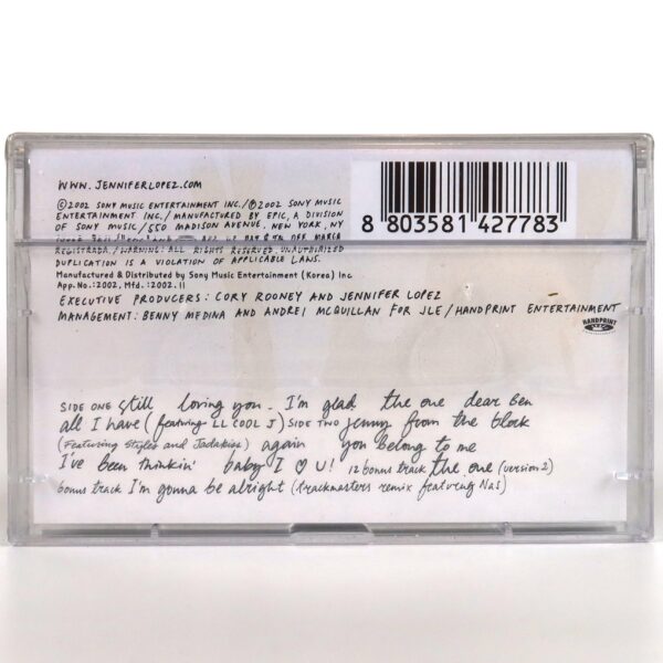 Jennifer Lopez - This Is Me... Then Korean Cassette Album Sealed Korea