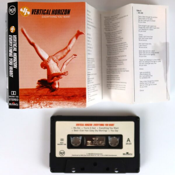 Vertical Horizon - Everything You Want Korean Cassette Album Korea Hype Sticker