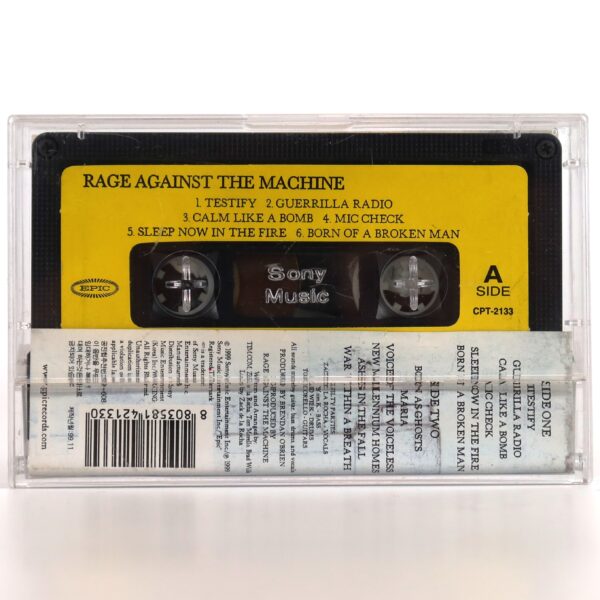 Rage Against The Machine - The Battle of Los Angeles Album Korean Cassette Korea