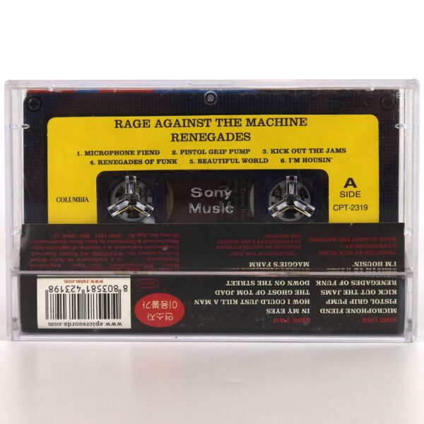Rage Against The Machine - Renegades Album Korean Cassette Tape Korea
