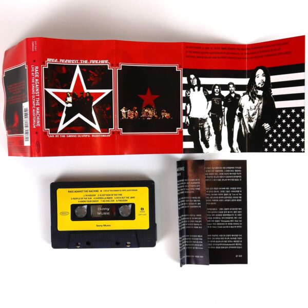 Rage Against The Machine - Live At The Grand Olympic Auditorium Korean Cassette