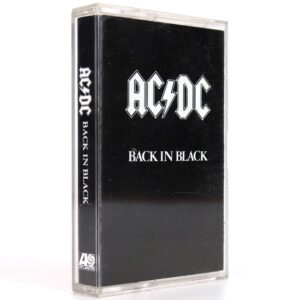 AC/DC - Back In Black Album Korean Cassette Tape Korea